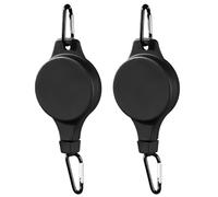 HDGSAFD Support De Panier Suspendu Extérieur 2 Pièces, Crochet De Jardin, Poulie De Panier Suspendu Rétractable, Cintre pour Plantes, Crochet De Panier Suspendu, Crochet pour Mangeoire À Oiseaux