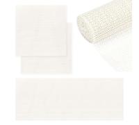 HDGSAFD Tapis Antidérapant pour Canapé 3 Pièces, Blanc Cassé, 0,7m x 2m, 40cm x 40cm, Sol Dur