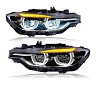 HDHCSCAGH Clignotant Phares pour F30 pour F35 2013-2019 pour Série 3 320i 318i 328i 335i Phares LED Assemblage Phare Voiture Lumière Ensemble Phares Avant Voiture(Replace Halogen)