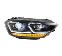 HDHCSCAGH Clignotant Phares pour VW pour Golf pour Sportsvan 2016-2018 Lumière DRL Lampe Frontale Projecteur LED Lentille Phares Ensemble Phares Avant Voiture(Low Beam)