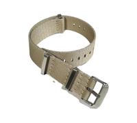 Hdhfjks Bracelet de rechange en nylon 20/22 mm, simple et polyvalent, tendance et étanche, idéal pour les loisirs en plein air,kaki,20 mm