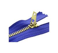Hdhfjks Fermetures à glissière en métal à Verrouillage Automatique, 10/13/15/18/20 cm, 5 pièces, 3#, pour Couture de vêtements, Laiton,10 cm