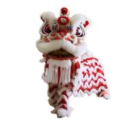 HDICUHNANU Costume de Danse Costume De Danse du Lion en Laine Artificielle, Tête, Nouvel an Chinois, Art Populaire Traditionnel, Dragon pour L'extérieur Nouvel an Chinois