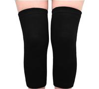 HDICUHNANU Genouillère de Sport Spécial Running Une Paire De Genouillères Unisexe, Jambières for Le Sport, Basket-Ball, La Danse, Cyclisme Rotule-Genouillère(Black,M)