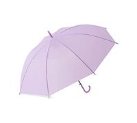 HDICUHNANU Parapluie Resistant Vent Fort Parapluie À Long Manche Droit Léger Imperméable Et Coupe-Vent Voyage Unisexe Simple Frais Parapluie De Voyage(Purple)
