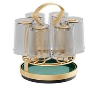 HDICUHNANU Petite Etagere Rangement de Cuisine Support de rangement for tasses à eau, bac vidange for, maison, salon Porte Tasse