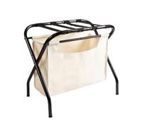 HDICUHNANU Porte-Bagage Hôtel, Robuste Habitats Sauvés Par Les Pièces Espaces Pliés Sous-cadre Chambre Hôtel Casier Porte-bagages En Fer Porte Valise Pliable