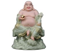 HDICUHNANU Statue de Bouddha en Méditation Thaïlande Statue De Bouddha 12 Pouces pour La Décoration Maison, Sculpture Méditation Assise, Décor Spirituel, Figurine la Terrasse