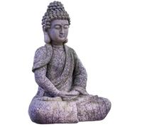 HDICUHNANU Statue de Bouddha en Méditation Thaïlande Statue De Bouddha Méditation 16.7 Pouces, Statues Assis pour La Décoration Maison, Figurines Sculpture Sereines en Résine la Terrasse