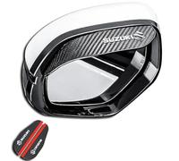 HDJYCZM 2 Pièces Housse Pluie rétroviseur Voiture pour Suzuki S-Cross 2017-2025, rétroviseur latéral Pluie sourcil rétroviseur Couverture Accessoires