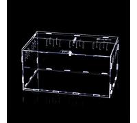 HDKEAN Caisses d'élevage pour reptiles - Bonne ventilation - Habitat acrylique pour mille-pattes araignées serpent