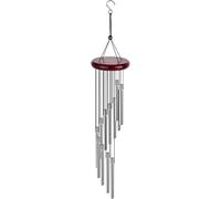 HDKHA-Carillons Éoliens, Carillon à Vent de Jardin, Carillon a Vent Exterieur, 12 Tube Couleur Aluminium Carillon à Vent, Bells Carillon éolien Cloches, pour Jardin Patio Décor Maison Intérieur Cadea
