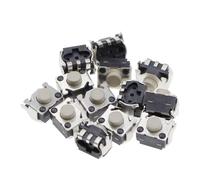 HDKYSWBUEJ 10PC 3 * 5 SMT 12V 0.5A 3X5MM Push Button Switch Metal Tactile Tact Touch Switch Reed Interruptor Pulsador