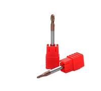 HDKYSWBUEJ 1pc Carbide Ball Nose Endmills HRC60 2 Flute End Mill 2F R2XD4X75 HRC60 mill ball CNC Mill Cutter Tool HDKYSWBUEJ