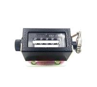 HDKYSWBUEJ Compteur mécanique à 5 Chiffres D67-F, boîtier Noir, Compteur Manuel de Courses à Traction