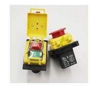 HDKYSWBUEJ Interrupteur magnétique autobloquant triphasé CK31 400 V CA, Bouton de démarrage triphasé, Interrupteur de Machine de découpe 7 Broches
