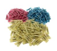 HDKYSWBUEJ Lot de 300 connecteurs de bornes à électriques isolés thermorétractables BHT1.25 BHT2 BHT5, 22-18 16-14 12-10 AWG
