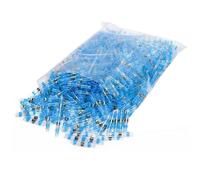 HDKYSWBUEJ Lot de 800 connecteurs de Fils à souder Bleus 16-14 AWG - Connecteurs Bout à Bout thermorétractables étamés for sertissage de Bateaux et Automobiles