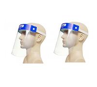 HDME 2 Visières de Protection VISIEREX2 - Réutilisables, Anti-Gouttelettes, Antibuée, Anti-Poussière, Ecran Facial, Protection Bouclier
