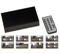 KALEA-INFORMATIQUE Processeur pour mur d'écrans HDMI 1.4 Wall SPLICER. Pour mur d'image sur 2 à 4 écrans, 8 combinaisons possibles, avec télécommande. G