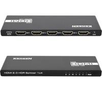 Hdmi 2.0 4k@60hz Hdcp 2.2 Breakout Matrice Ps5 Switch Splitter1x4 4k/1080p Supporte Ps5, Notebook, Mémoire Edid, Cec, Daisy Chain, Sp14hs, Dolby 5.1 / Dolby-Truehd Etc[Hdm5233089]