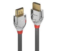 HDMI 2.0 Kabel LINDY High Speed M/M 1m grau Cromo Line