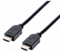 Câble de raccordement Manhattan HDMI Fiche mâle HDMI-A, Fiche mâle HDMI-A 1.50 m noir 355308 4K UHD