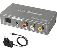 HDMI ARC Audio Extracteur,192kHz DAC Audio Coaxial Optique vers SPDIF Coaxial Optique RCA L/R Stéréo 3,5 mm HDMI ARC DAC Adaptateur pour TV Home Cinéma PS3/4