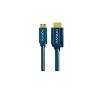 Clicktronic 70322 Casual Câble Adaptateur Mini-HDMI avec Ethernet, 2m Longueur