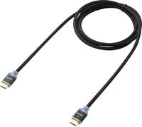HDMI Câble de raccordement avec LED noir