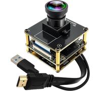 HDMI Caméra USB 60fps 4K Haute Vitesse USB 3.0 pour Moniteur de conférence de culte Type-C HDMI Sortie simultanée Caméra PC pour Ordinateur avec Objectif numérique 2X 120 degrés sans Distorsion