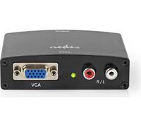 HDMI™ Converter | VGA femelle / 2x RCA femelle | HDMI™ output | One-way | 1080p | 1.65 Gbps | Aluminium | Anthracite
