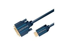 HDMI / DVI adaptercable HDMI ? bouchon (A) / DVI-D mâle (24 +1)1,0 m entre l'adaptateur vidéo HDMI ? et DVI-D cd70340