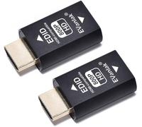 Hdmi Dvi Vga Dummy Plug Headless Ghost Display Emulator Premium Aluminum Pc¿Fit Headless-3840X2160@60H New 3Rd¿