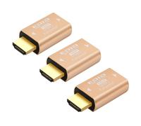HDMI edid Emulator 1080 Ultra Thin Aluminum fit HeadlessKeep The EDID of The Monitor Active Switches and Extenders 1920x1080@59Hz-3P.[F188]