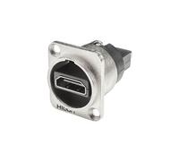 HDMI embase femelle, contacts droits HI-HDHD-FFDN Nombre de pôles (num): 19 argent