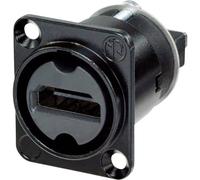 HDMI embase femelle, contacts droits Neutrik NAHDMI-W-B Nombre de pôles: 19 noir 1 pc(s)