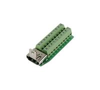 HDMI embase femelle horizontale TRU COMPONENTS HDMI-AFT-2 1229327 Nombre de pôles: 20 argent 1 pc(s)