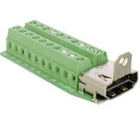 DeLOCK Adapter HDMI female > Terminal Block 20pin