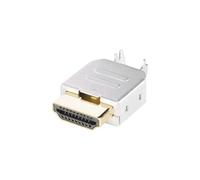 HDMI embase mâle horizontale 0905004 Nombre de pôles (num): 19 argent