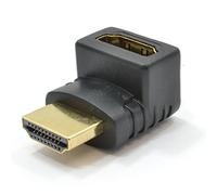 HDMI Femelle Femelle vers Droit Angle HDMI Fiche Adaptateur Onvertisseur
