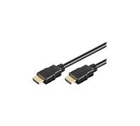 HDMI Hi-Speed Kabel with Ethernet - Câble HDMI avec Ethernet - HDMI mâle pour HDMI mâle - 5 m - noir
