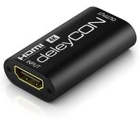 Hdmi Repeater Signal Amplifier - 1080P Jusqu'À 35M - 4K Jusqu'À 18M - Hdcp 3D Hdmi Femelle Vers Femelle - Noir