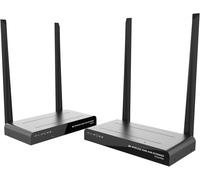 Hdmi Sans Fil 4K,Kit Émetteur Et Récepteur,Plug & Play,Télécommande Kvm Et Ir,Sortie En Boucle Hdmi,Extension Sans Fil,Streaming Vidéo Et Audio Vers Tv/Projecteur