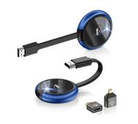 HDMI sans Fil 5.8G, Émetteur et Récepteur HDMI sans Fil Décodage 4K, Wireless Transmitter Receiver de Laptop/TV Box/Caméra/USBC/Bluuray/PC au Télévision/Projecteur/Moniteur
