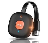 HDMI sans Fil Miracast Dongle 4K, d'affichage HDMI HDR WiFi Récepteur Adaptateur Supporte Miracast Airplay DLNA pour Android/i-OS Phone/PC/TV/Moniteur/Projecteur