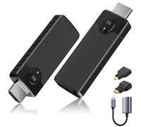 HDMI sans fil pour le streaming,kit émetteur et récepteur,Antenne intégrée Transmission à faible latence de flux vidéo HD 1080P,2,4/5,8 GHz Dual-Band,pour PC/ordinateur portable/télévision/projecteur