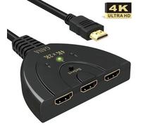 HDMI Switch 4k 3-Port HDMI Splitter Cable Hdmi Câble Commutateur Prend 4K