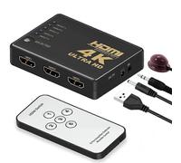 Hdmi Switch 4k,intelligent 5-port Hdmi Switcher