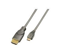 Lindy 2m MHL/HDMI adaptateur graphique USB 1920 x 1080 pixels Anthracite